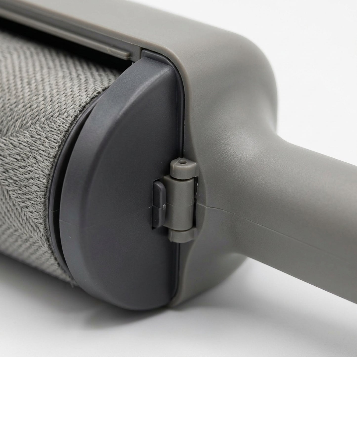 Terraza Travel Pet Hair Roller 9 cm with Cleaning Chamber Gray - Detail view