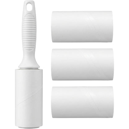 Terraza Adhesive Lint Roller 10 cm with 3 Refills White - Product view