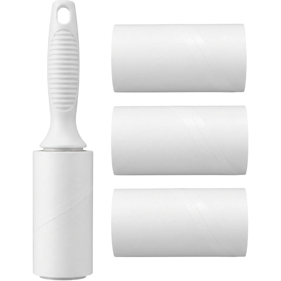 Terraza Adhesive Lint Roller 10 cm with 3 Refills White
