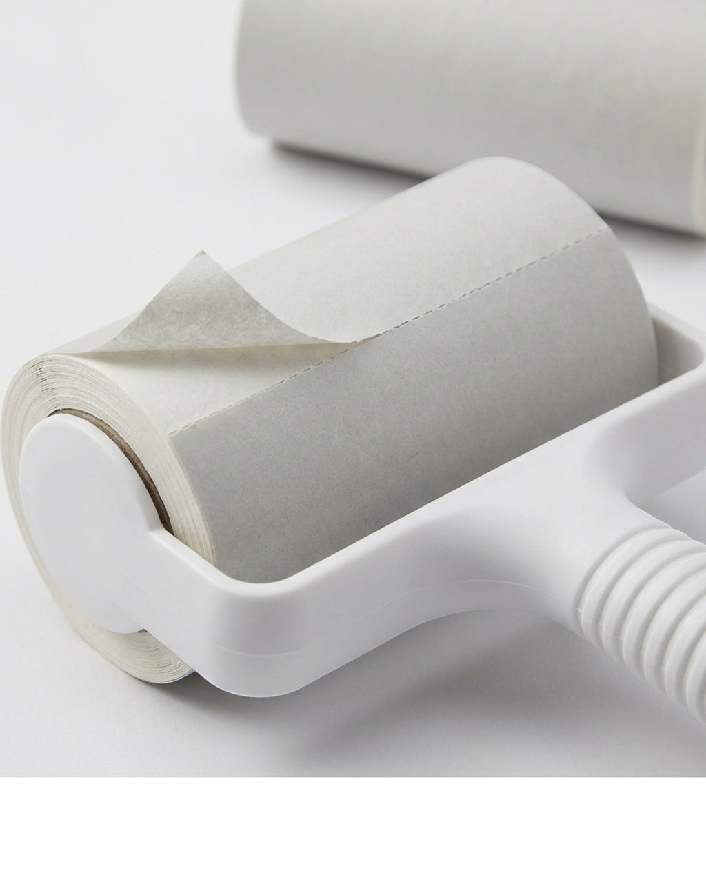 Terraza Lint Roller White 60 Sheet with Refill 2 Pack