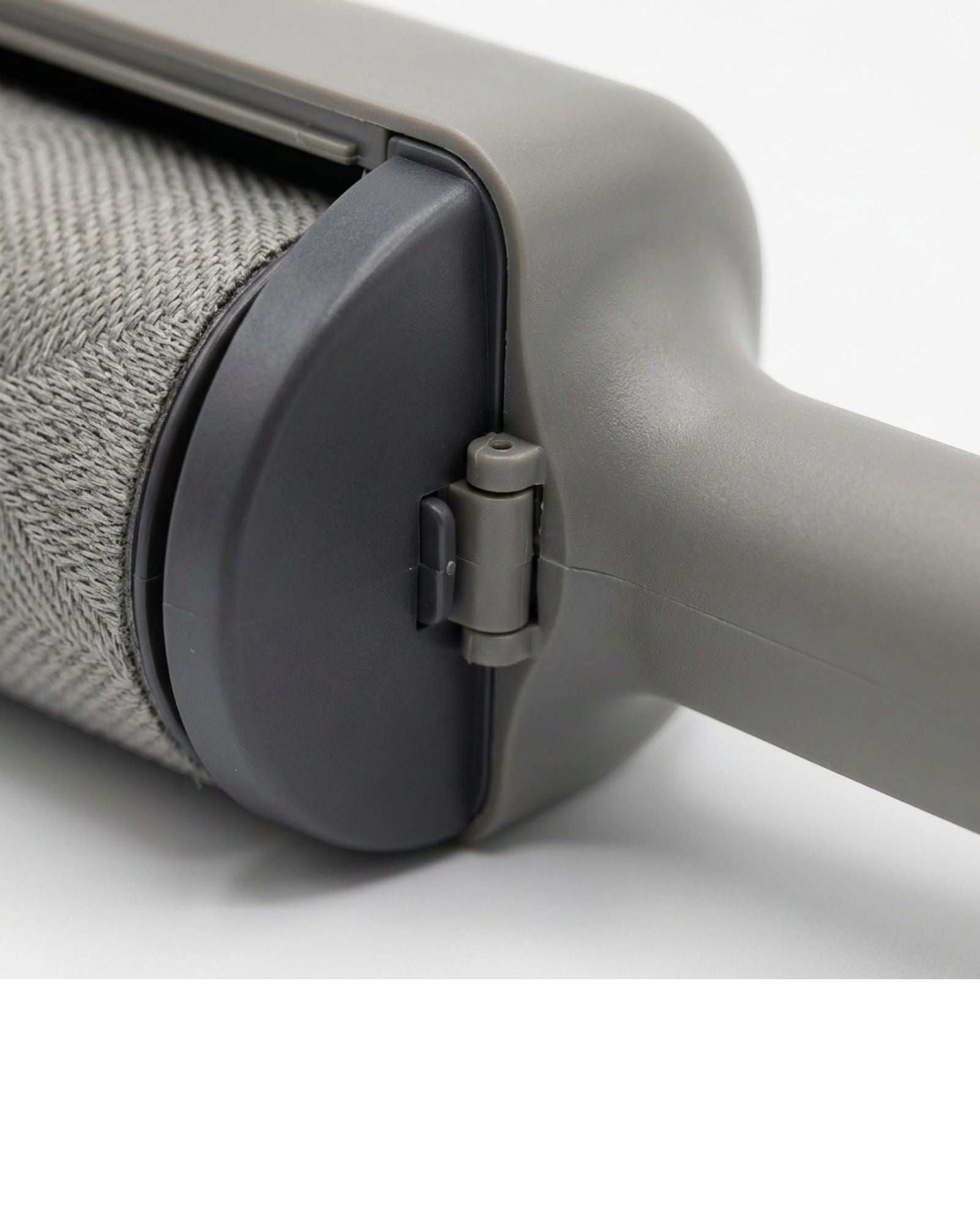 Terraza Travel Pet Hair Roller 9 cm with Cleaning Chamber Gray - Detail view
