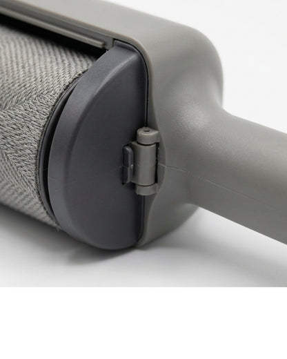 Terraza Travel Pet Hair Roller 9 cm with Cleaning Chamber Gray - Detail view